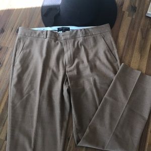 Banana Republic slacks.